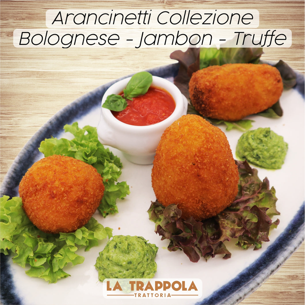 Entrée : Arancinetti Collezione