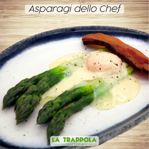 Entrée : Asperges du Chef