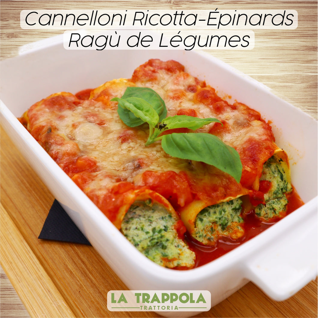 Pâtes Farcies : Cannelloni Ricotta-Épinards et 