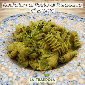 Pâtes Fraîches : Radiatori Au Pesto de Pistaches