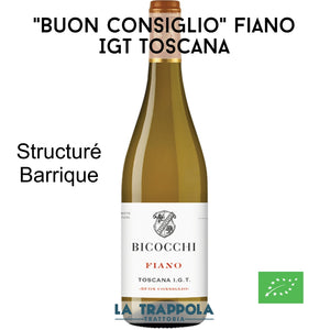 Vino : "Buon Consiglio" Fiano IGT Toscana